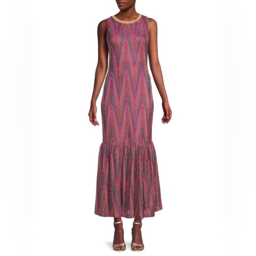 M Missoni Maxi Chevron Dress